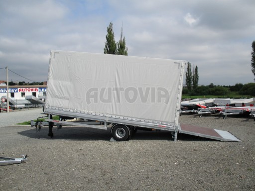 *Nákladní přívěs vzduchem brzděný AVG 10T B1 6,50x2,48/2,70G ruč č.11