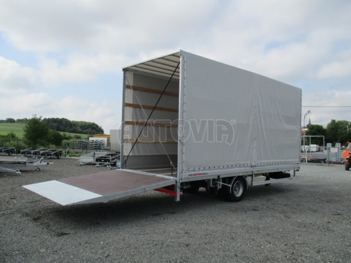 *Nákladní přívěs vzduchem brzděný AVG 10T B1 6,50x2,48/2,70G ruč č.14