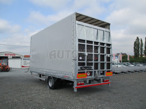 *Nákladní přívěs vzduchem brzděný AVG 10T B1 6,50x2,48/2,70G ruč č.15