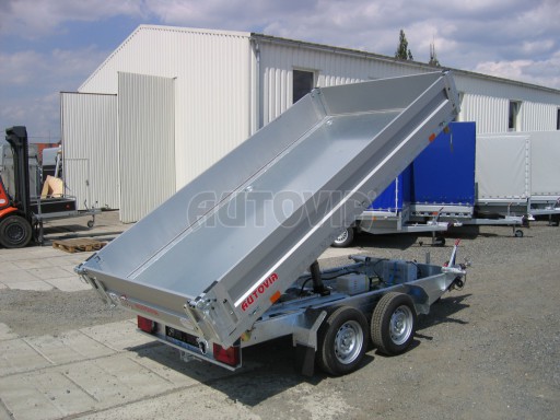 Sklápěcí přívěs ATS 3SKS 3,5T 3,32x1,70/0,35 v elektrice