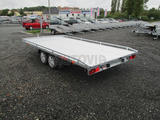 AD 2,7T 4,17x2,09  ALU hydraulicky sklopné plato