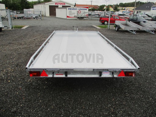 AD 2,7T 4,17x2,09  ALU hydraulicky sklopné plato