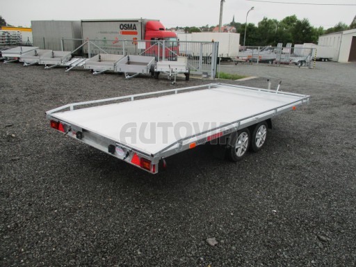 AD 2,7T 4,17x2,09  ALU hydraulicky sklopné plato