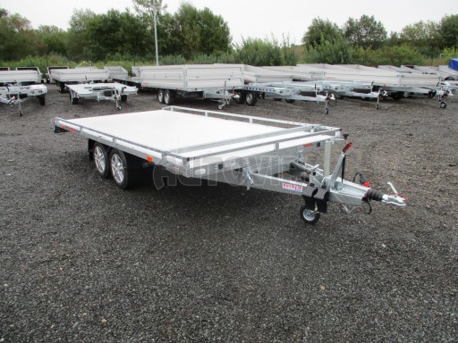 AD 2,7T 4,17x2,09  ALU hydraulicky sklopné plato