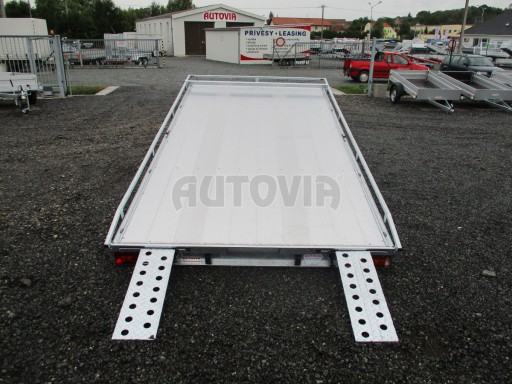 AD 2,7T 4,17x2,09  ALU hydraulicky sklopné plato