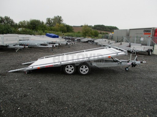 AD 2,7T 4,17x2,09  ALU hydraulicky sklopné plato