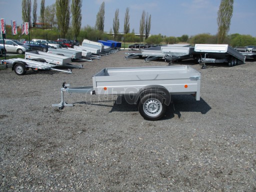 Aluzinkovaný přívěs za osobní auto HD 7 750kg 2,06x1,26/0,35 č.4
