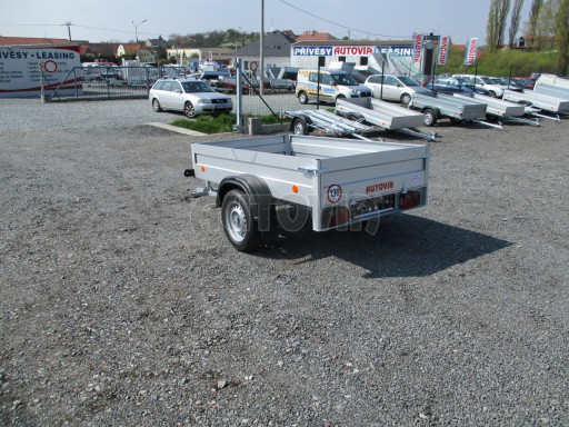 Aluzinkovaný přívěs za osobní auto HD 7 750kg 2,06x1,26/0,35 č.5