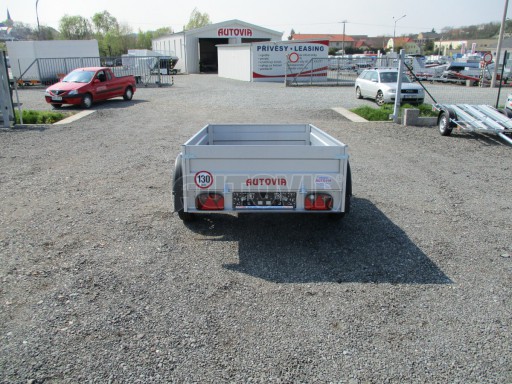 Aluzinkovaný přívěs za osobní auto HD 7 750kg 2,06x1,26/0,35 č.6