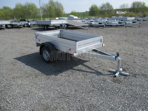 Aluzinkovaný přívěs za osobní auto HD 7 750kg 2,06x1,26/0,35 č.1