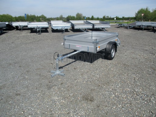 Skladový přívěs, jednoosý nebrzděný PN 7 2,06x1,24/0,40 POČ