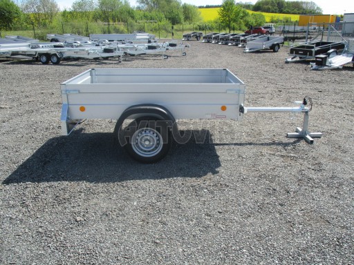 Skladový přívěs, jednoosý nebrzděný PN 7 2,06x1,24/0,40 POČ