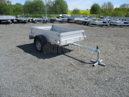 Skladový přívěs, jednoosý nebrzděný PN 7 2,06x1,24/0,40 POČ
