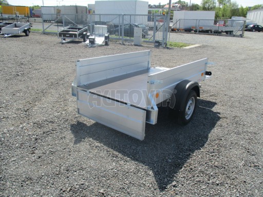 Skladový přívěs, jednoosý nebrzděný PN 7 2,06x1,24/0,40 POČ