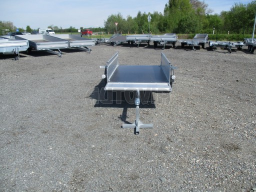 Skladový přívěs, jednoosý nebrzděný PN 7 2,06x1,24/0,40 POČ