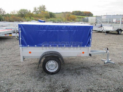 Přívěsný vozík za osobní auto HD 3 750kg 2,07x1,10/0,88**celní pl. č.7