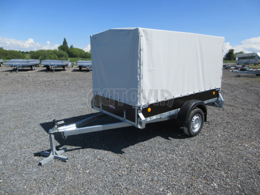 Přívěs za osobní auto s plachtou ZV 26 750kg N1 2,50x1,30/1,37 POČ
