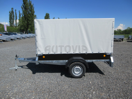 Přívěs za osobní auto s plachtou ZV 26 750kg N1 2,50x1,30/1,37 POČ