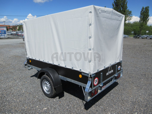 Přívěs za osobní auto s plachtou ZV 26 750kg N1 2,50x1,30/1,37 POČ
