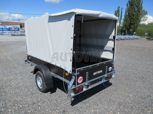 Přívěs za osobní auto s plachtou ZV 26 750kg N1 2,50x1,30/1,37 POČ