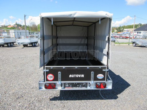 Přívěs za osobní auto s plachtou ZV 26 750kg N1 2,50x1,30/1,37 POČ