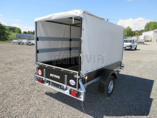 Přívěs za osobní auto s plachtou ZV 26 750kg N1 2,50x1,30/1,37 POČ