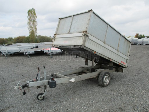 Jednostranný sklopný přívěs bazar RK 1,5T 2,57x1,51/0,95 ruč č.1