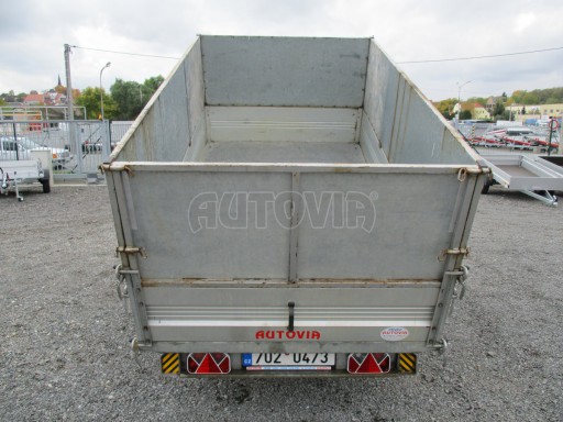 Jednostranný sklopný přívěs bazar RK 1,5T 2,57x1,51/0,95 ruč č.5