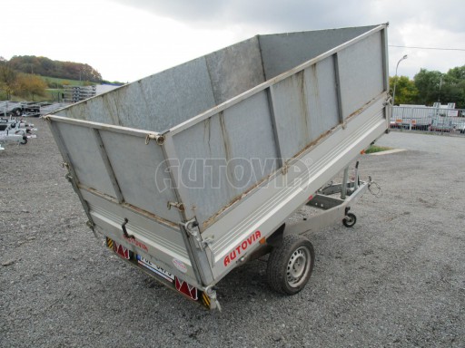 Jednostranný sklopný přívěs bazar RK 1,5T 2,57x1,51/0,95 ruč č.6