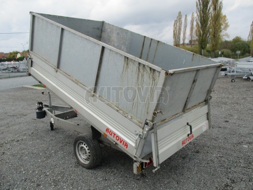 Jednostranný sklopný přívěs bazar RK 1,5T 2,57x1,51/0,95 ruč č.9