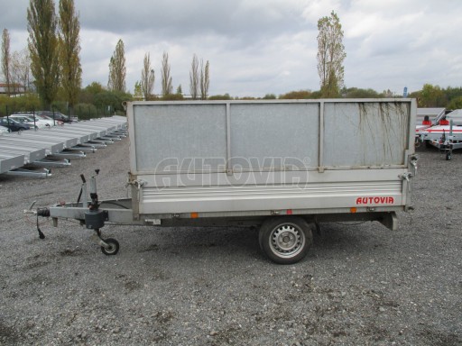 Jednostranný sklopný přívěs bazar RK 1,5T 2,57x1,51/0,95 ruč č.12