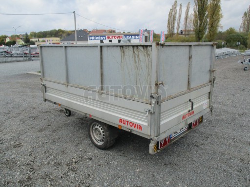 Jednostranný sklopný přívěs bazar RK 1,5T 2,57x1,51/0,95 ruč č.13