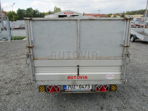 Jednostranný sklopný přívěs bazar RK 1,5T 2,57x1,51/0,95 ruč č.14