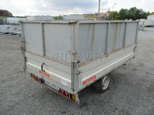 Jednostranný sklopný přívěs bazar RK 1,5T 2,57x1,51/0,95 ruč č.15