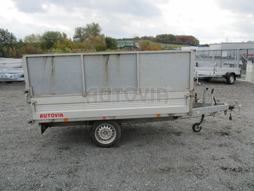 Jednostranný sklopný přívěs bazar RK 1,5T 2,57x1,51/0,95 ruč č.16