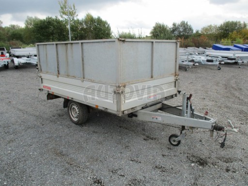 Jednostranný sklopný přívěs bazar RK 1,5T 2,57x1,51/0,95 ruč č.17