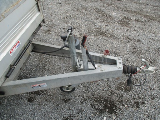 Jednostranný sklopný přívěs bazar RK 1,5T 2,57x1,51/0,95 ruč č.19