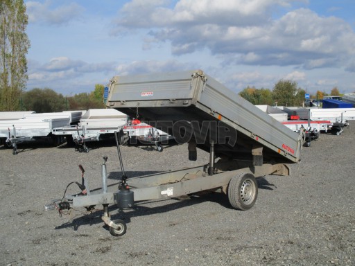 Jednostranný sklopný přívěs bazar RK 1,5T 2,57x1,51/0,95 ruč č.20