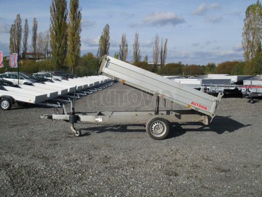 Jednostranný sklopný přívěs bazar RK 1,5T 2,57x1,51/0,95 ruč č.21