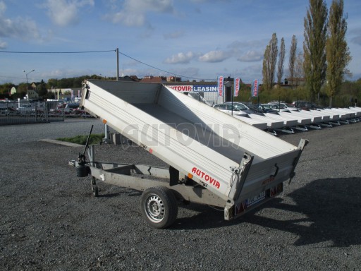 Jednostranný sklopný přívěs bazar RK 1,5T 2,57x1,51/0,95 ruč č.22