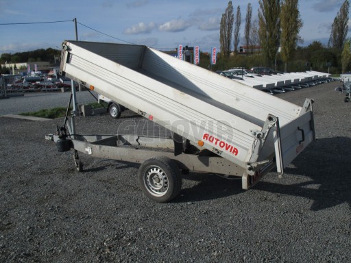 Jednostranný sklopný přívěs bazar RK 1,5T 2,57x1,51/0,95 ruč č.24