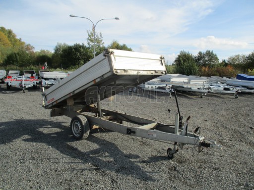 Jednostranný sklopný přívěs bazar RK 1,5T 2,57x1,51/0,95 ruč č.25