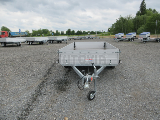 PROFI přívěsný vozík za auto ZV 31 ALU 1,3T B1 3,00x1,55/0,35 POČ celní třmeny č.2