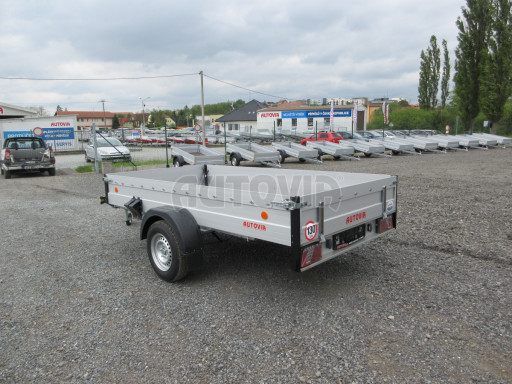 PROFI přívěsný vozík za auto ZV 31 ALU 1,3T B1 3,00x1,55/0,35 POČ celní třmeny č.4