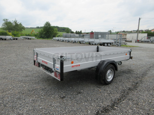 PROFI přívěsný vozík za auto ZV 31 ALU 1,3T B1 3,00x1,55/0,35 POČ celní třmeny č.6