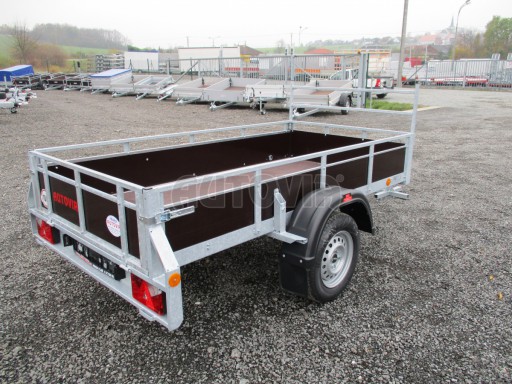 Nebrzděný sklopný přívěs - PZ LPA 750kg 2,50/1,27/0,30* č.13