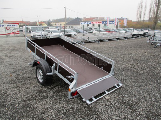 Nebrzděný sklopný přívěs - PZ LPA 750kg 2,50/1,27/0,30* č.17