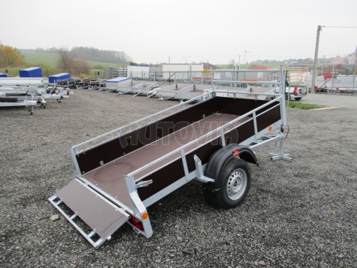 Nebrzděný sklopný přívěs - PZ LPA 750kg 2,50/1,27/0,30* č.7
