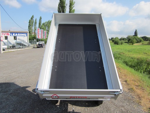 Sklápěcí přívěs DLT 2,7T 2,57x1,48/0,35 překl v elektrice