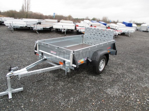 Nebrzděný sklopný přívěsný vozík SPC 750kg 2,15x1,31/0,35* č.6